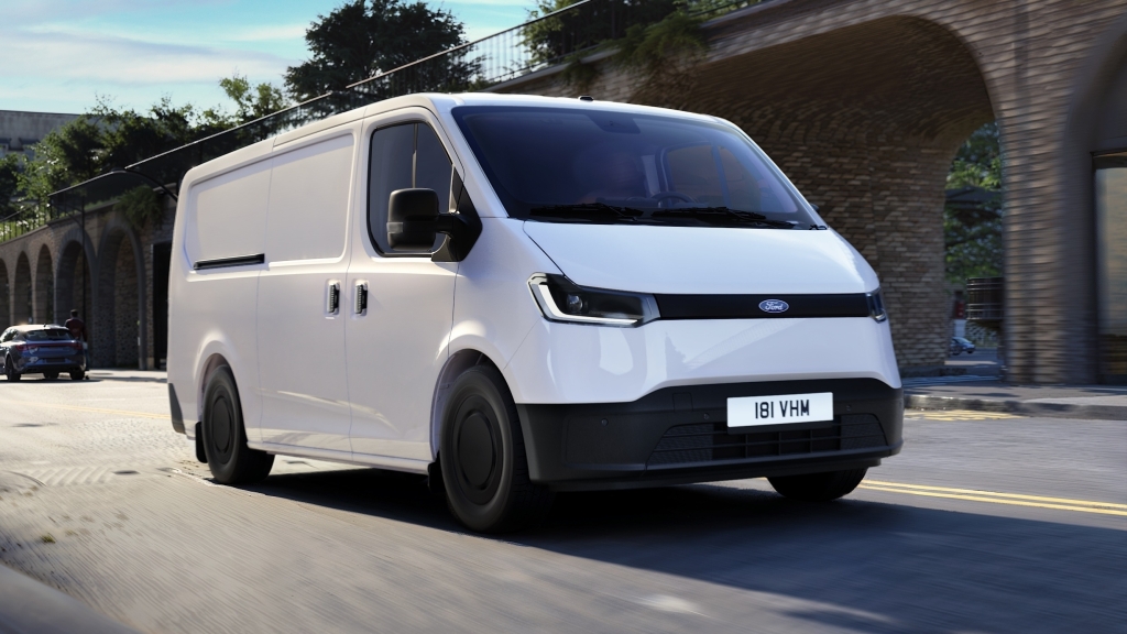 Ford dévoile le Transit City électrique : enfin un fourgon urbain 100% électrique capable de remplacer un diesel ? (jusqu’à 1,3 t de charge)