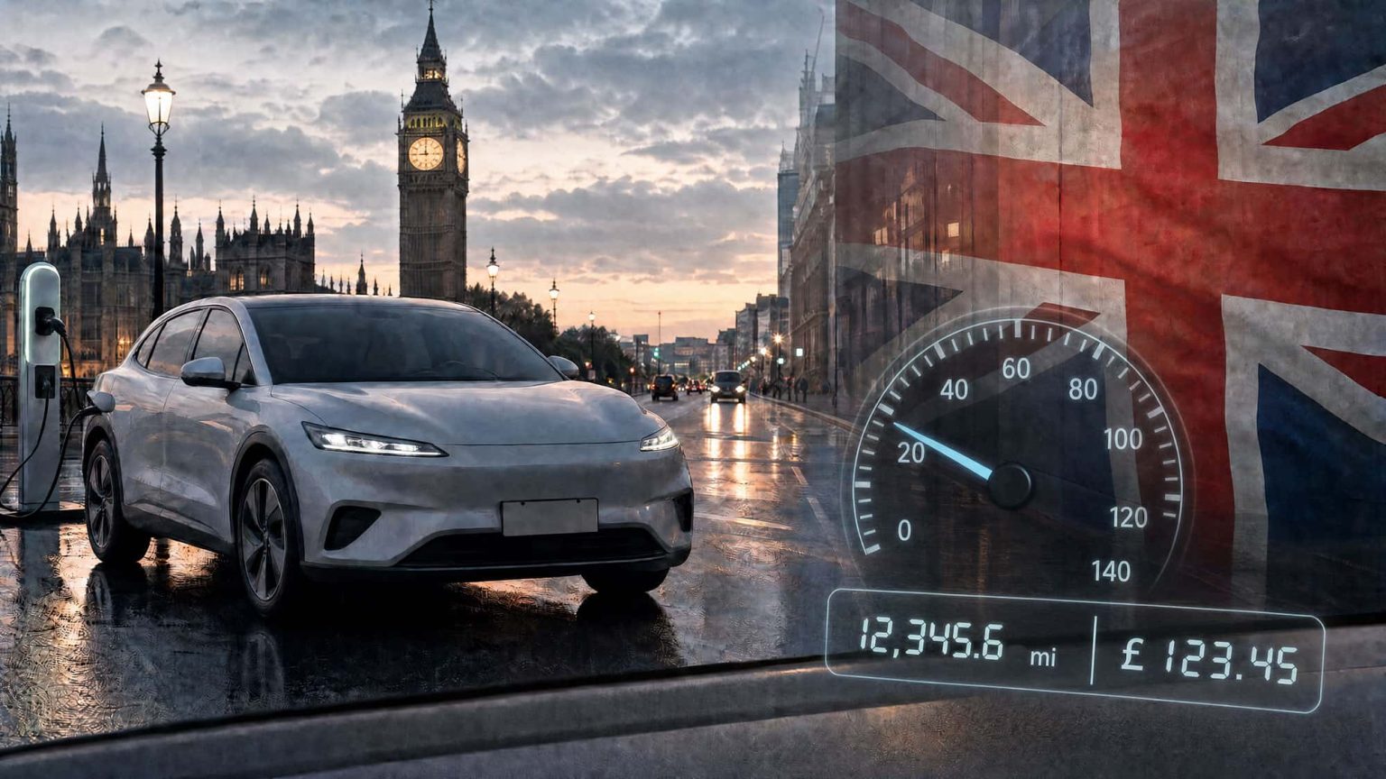 Grande nouveauté au Royaume‑Uni : les voitures électriques vont payer au kilomètre — combien cela va‑t‑il vous coûter vraiment ?