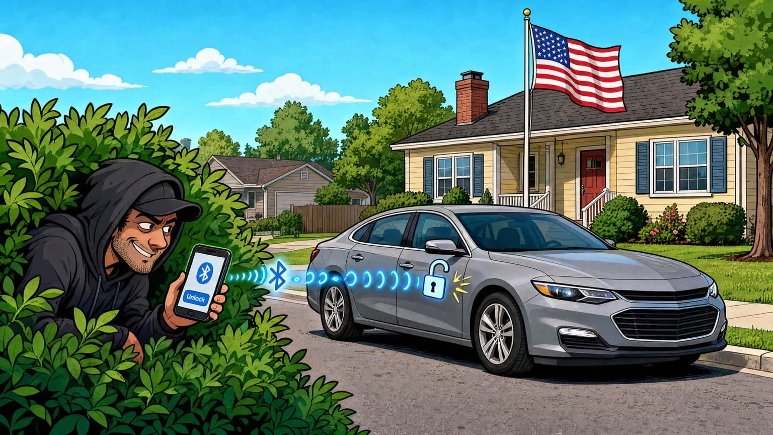 Alerte sécurité : une alarme Bluetooth installée à votre insu peut laisser des hackers ouvrir votre voiture — vérifiez maintenant