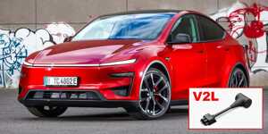 Tesla Model Y devient une prise géante : l’adaptateur V2L arrive aux États‑Unis — sera‑t‑il enfin dispo en Europe ?