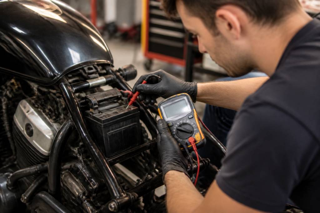 Batterie moto hs : symptômes à reconnaître et solutions efficaces Batterie moto hs : symptômes à reconnaître et solutions efficaces